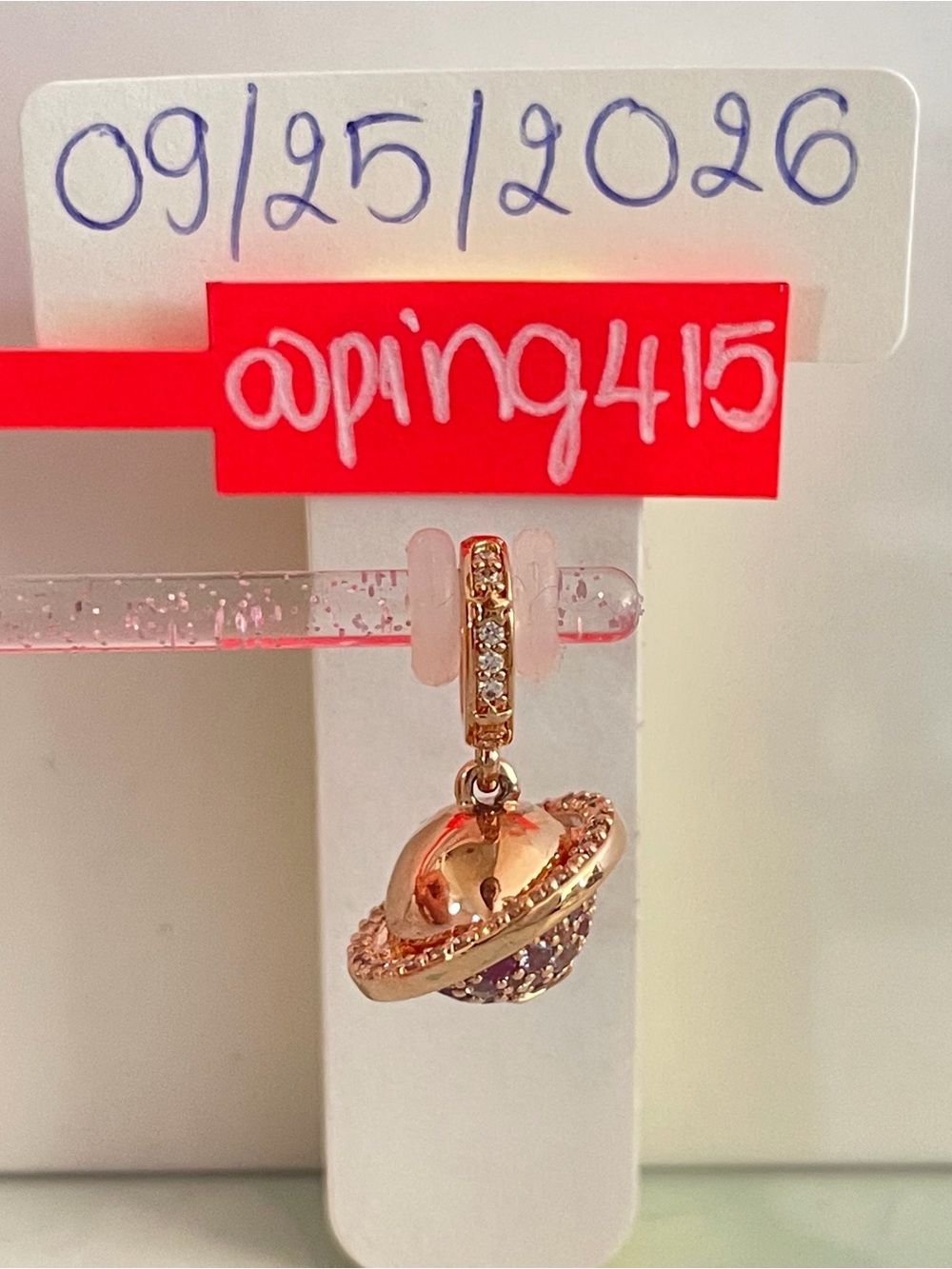 Pandora Saturn Dangle